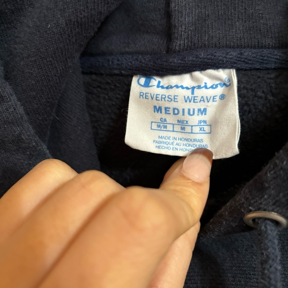 VINTAGE MEDIUM REVERSE WEAVE CHAMPION HOODIE - Picture 3 of 6